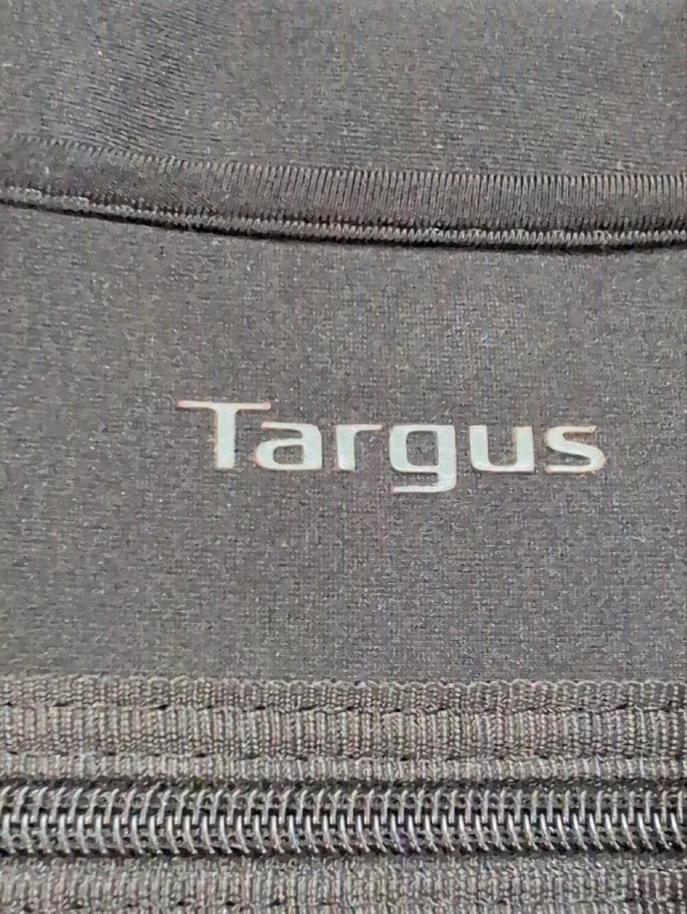Targus Black Laptop Sleeve with Front Zip and Handle